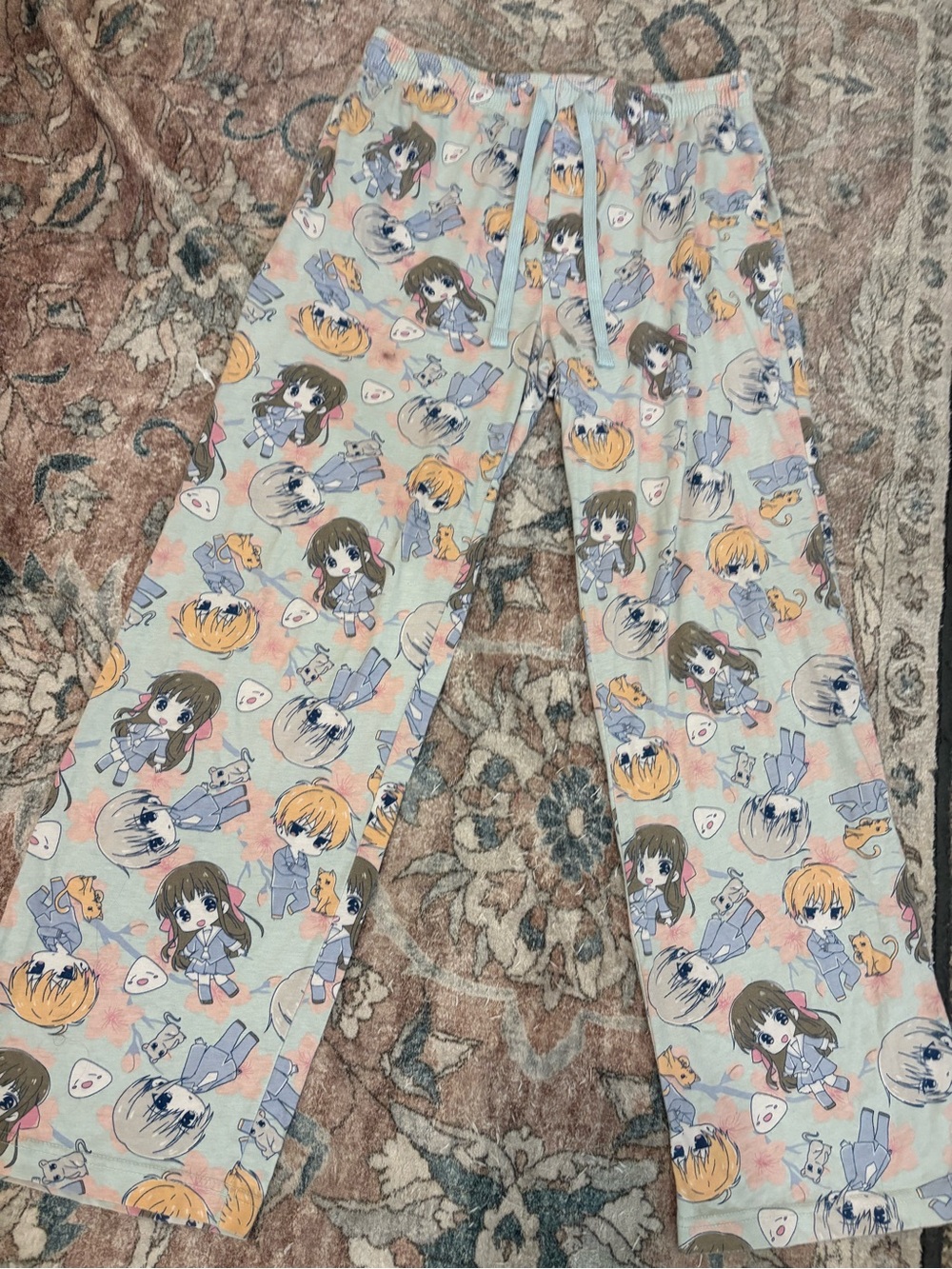 Fruits Basket Chibi Anime Pajama Pants Size M